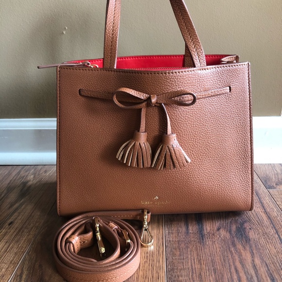 Kate Spade Warm Cognac Hayes Street Sam - Picture 1 of 13